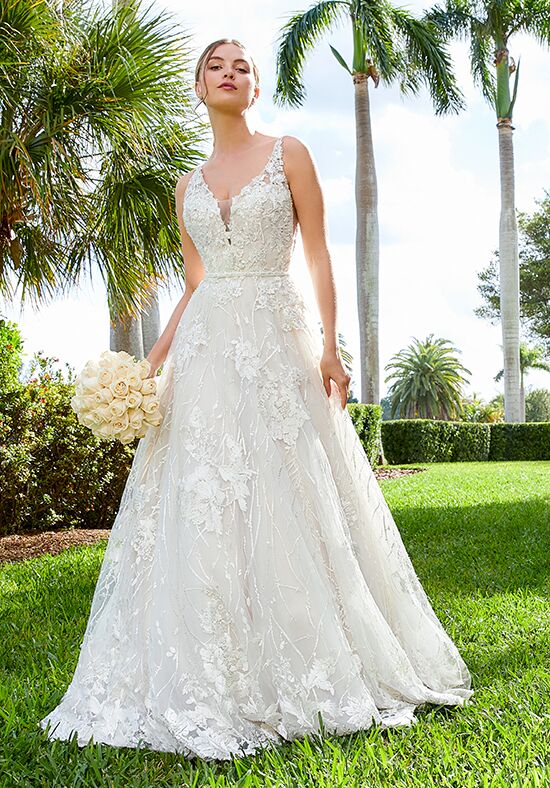 Adrianna Papell Platinum Louisa Wedding Dress The Knot