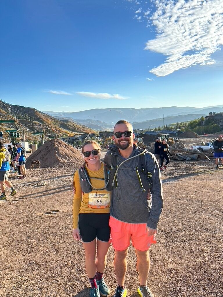 First trail race together 