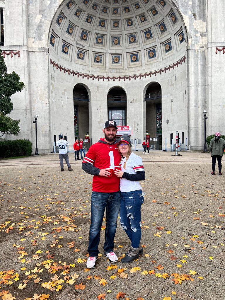 Our first Buckeye game together! 
