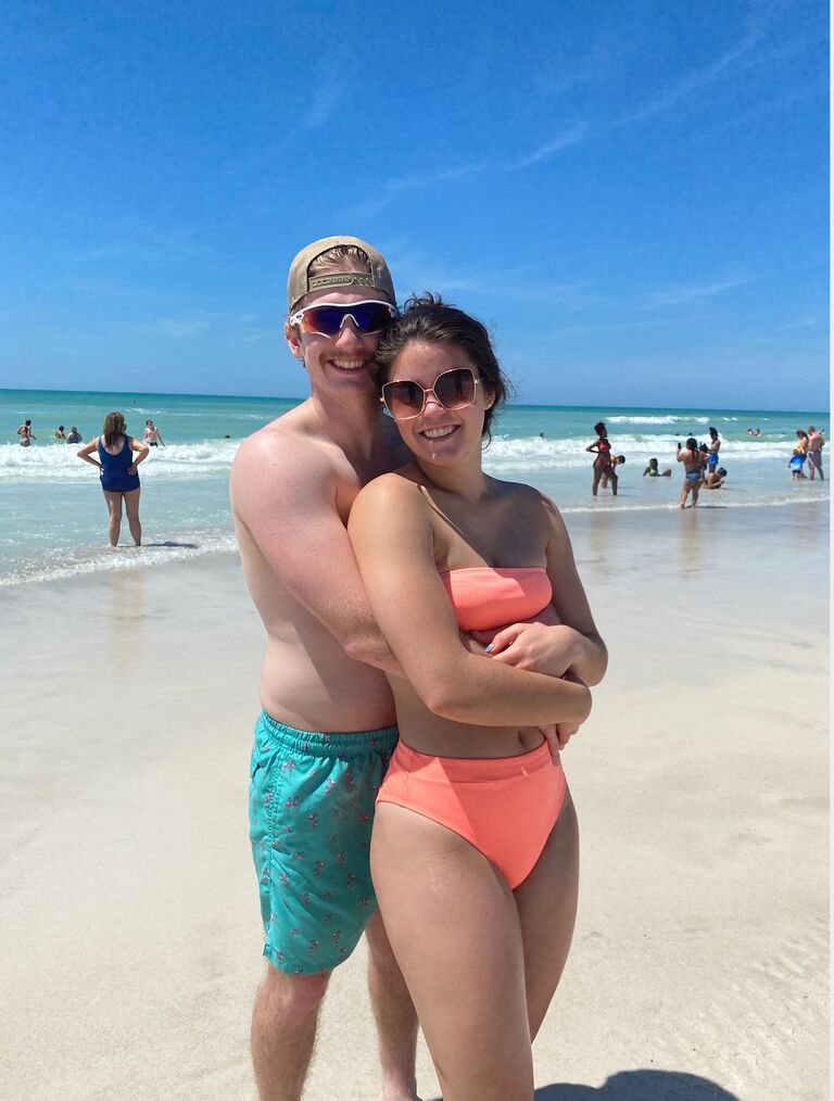 Our first beach trip!