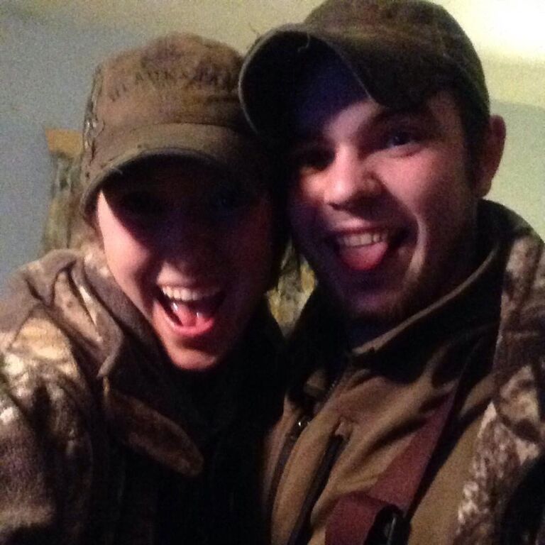 First time deer hunting together