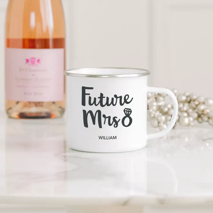 Future Mrs coffee mug from The Knot Shop