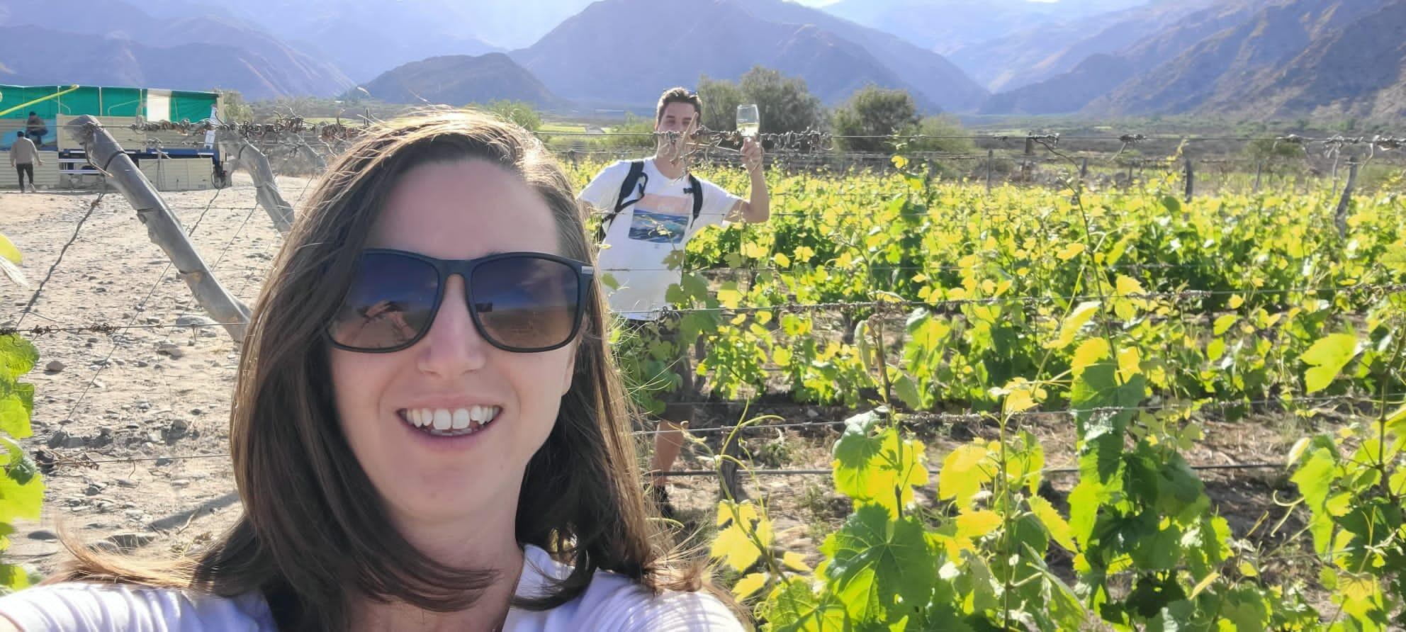 Then we went to Argentina.