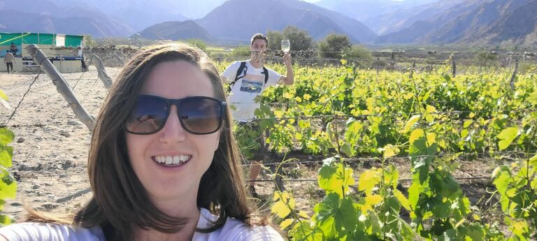 Then we went to Argentina.
