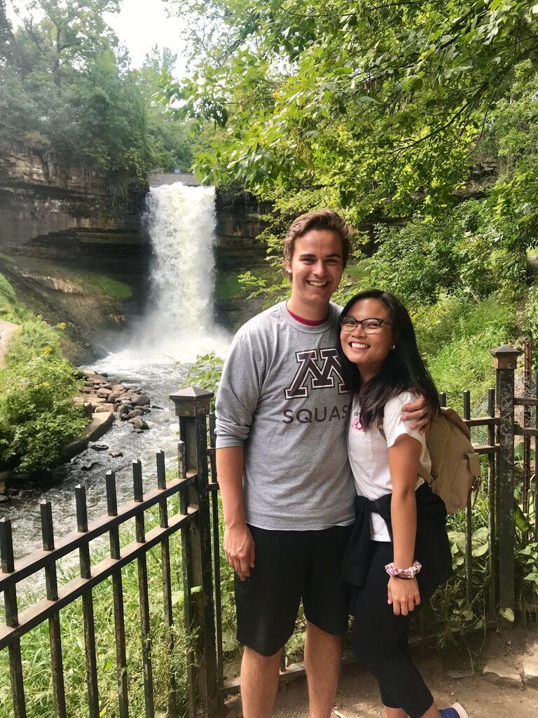 Minneapolis, MN: Jillian's first trip to Minnesota to meet Kevin's family and friends. 