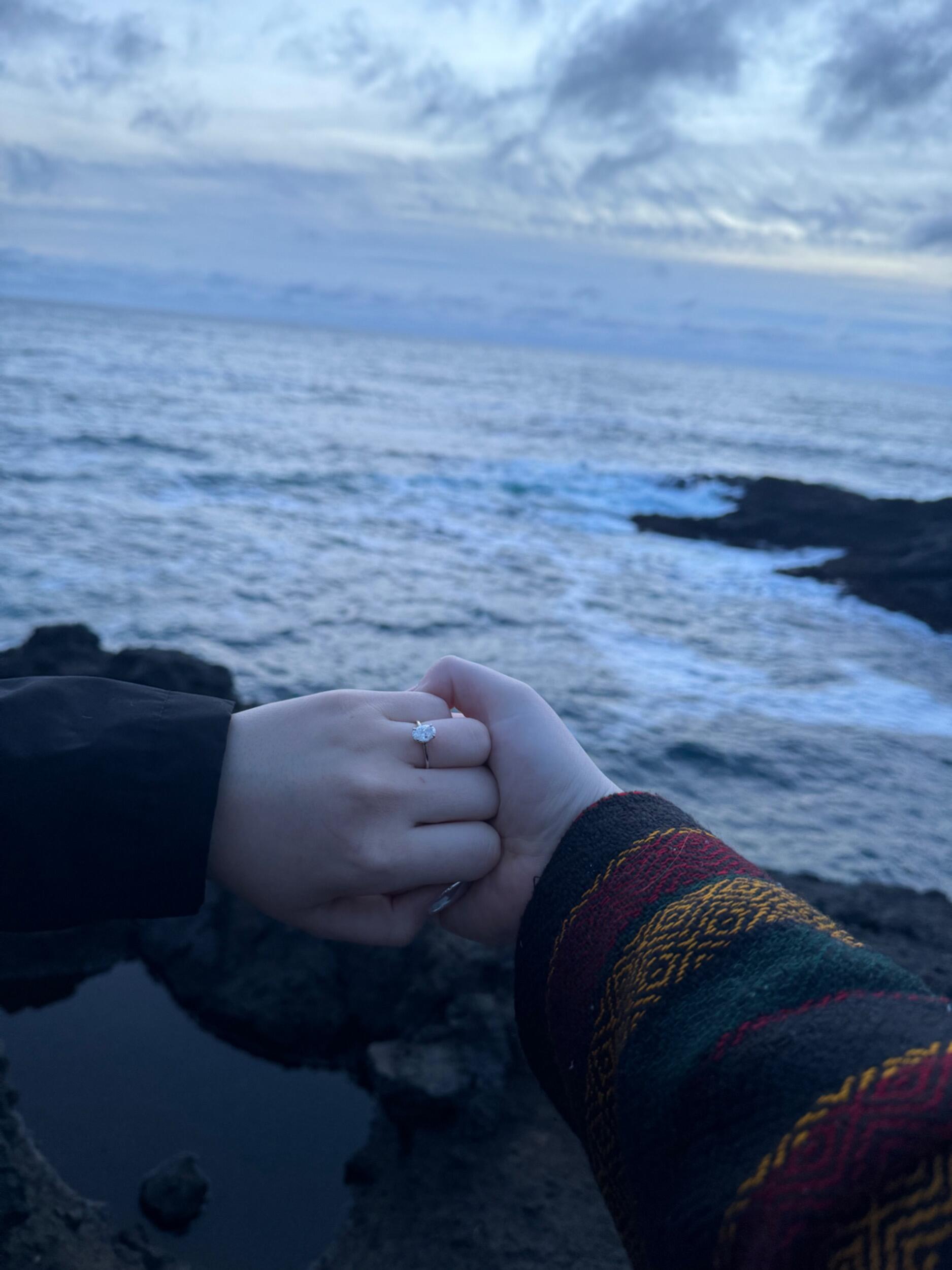 She said yes!
