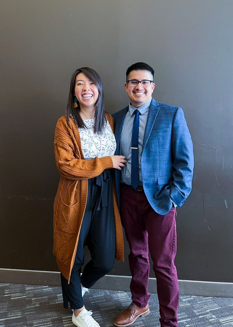 Looking fancy for Student Leader interviews!