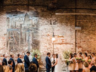 Houston Hall wedding reception