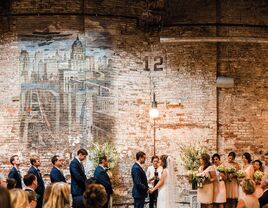 Houston Hall wedding reception