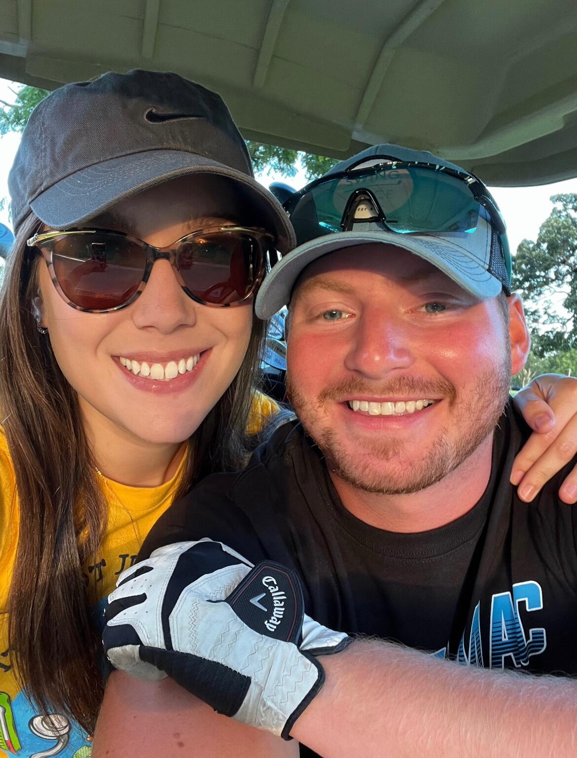 Finally a sense of normalcy. After Alex moving home and Miranda going to Disney and surviving COVID, we finally got to enjoy a "normal" night on the golf course