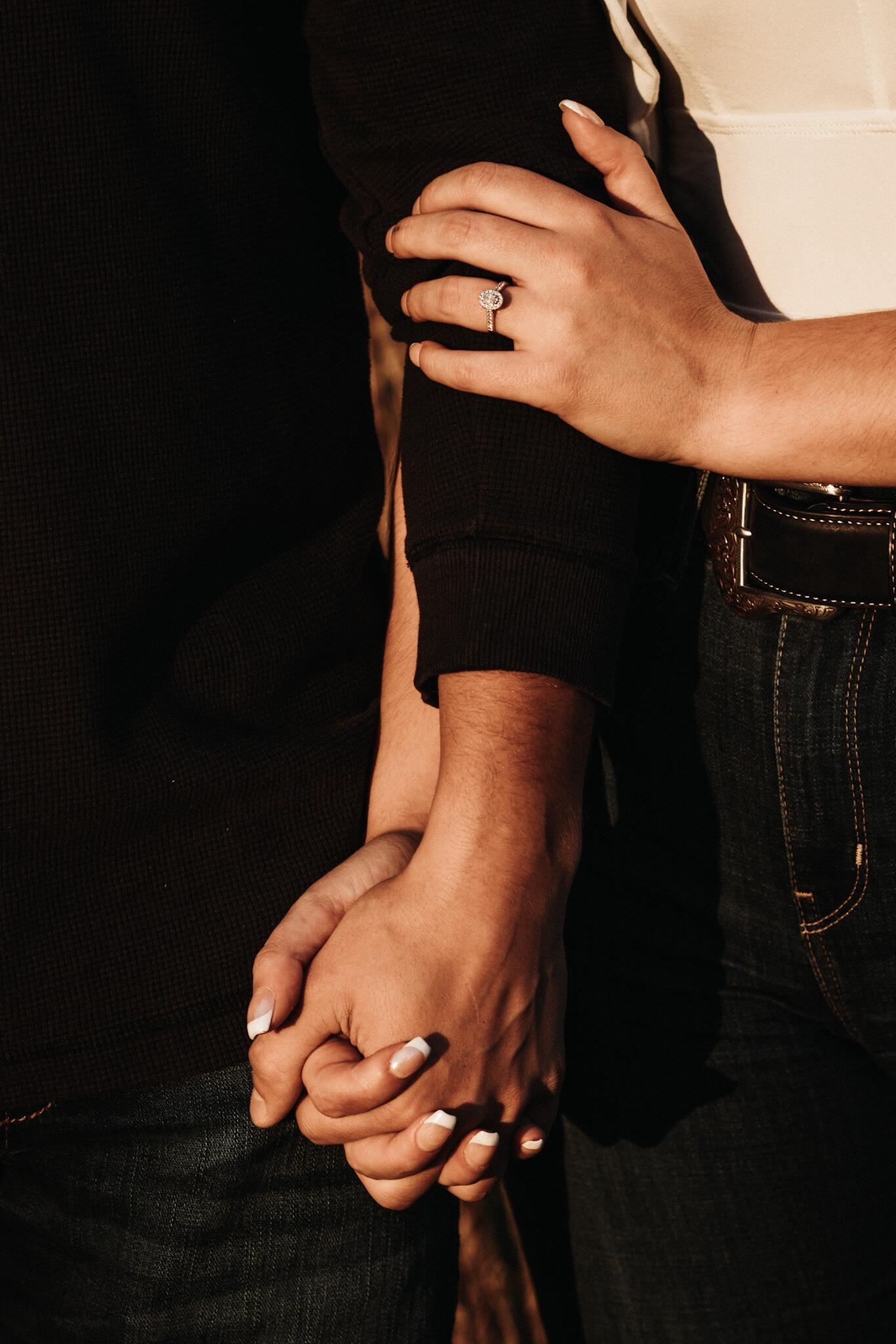 And now we wait to tie the knot! Only one year to go. 