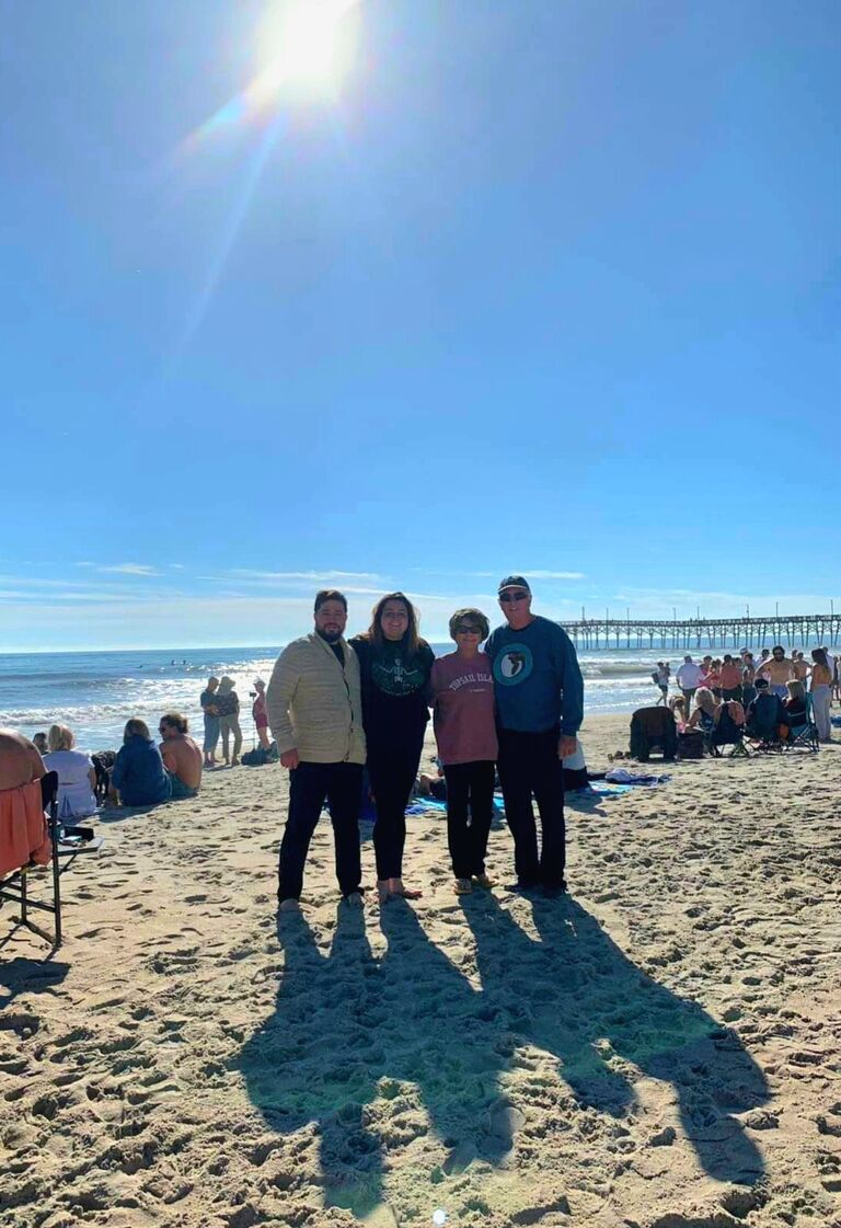 Topsail Island Dolphin Dip!
