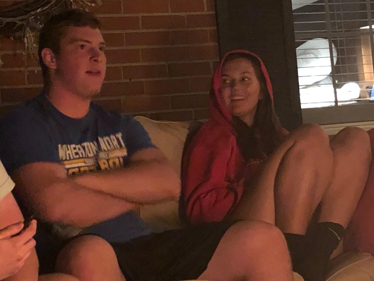 AUDREY: SO many bonfires together throughout the summers.

TREVOR: Grad party season was in full swing, and bonfires were every other night. Quite the wrap-up to the "good old days."