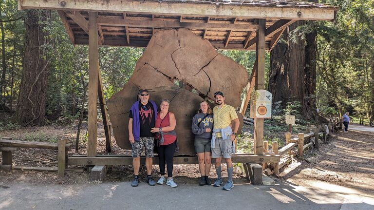 Brittany and Brandon welcomed the Chamberlain parents to California! During the trip they visited the redwoods, met Brittany's parents, and did some wedding planning. 