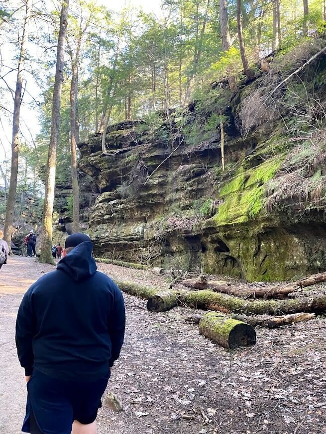 Our first trip together, Hocking Hills