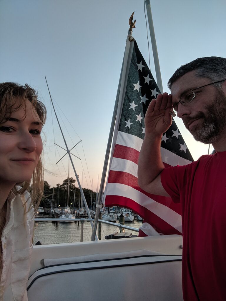 Spending the evening on a Boat!
