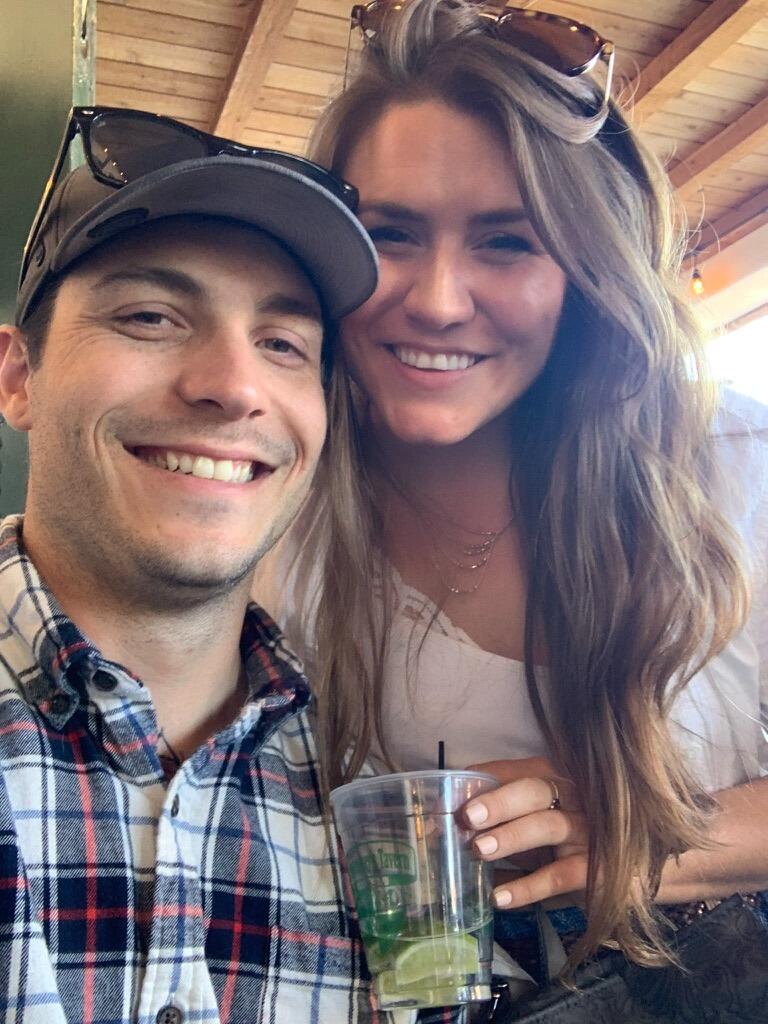 First photo together (Justin is proud he was the one to take it!)