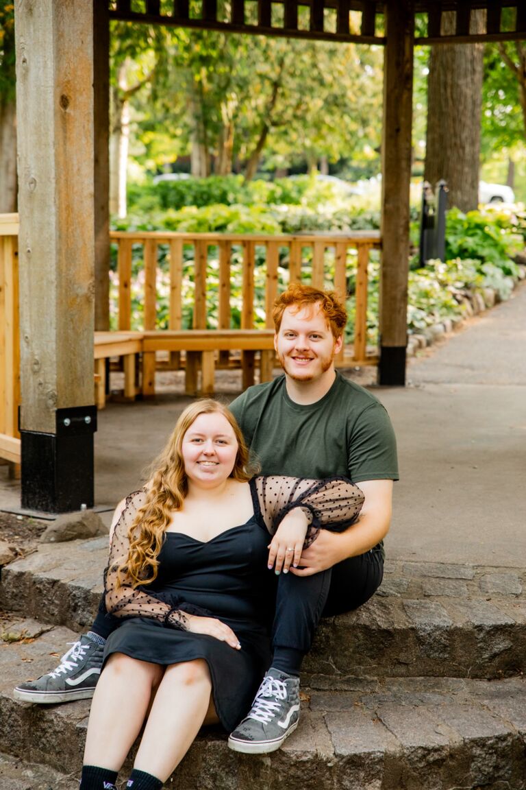 The day we did our engagement photos!
