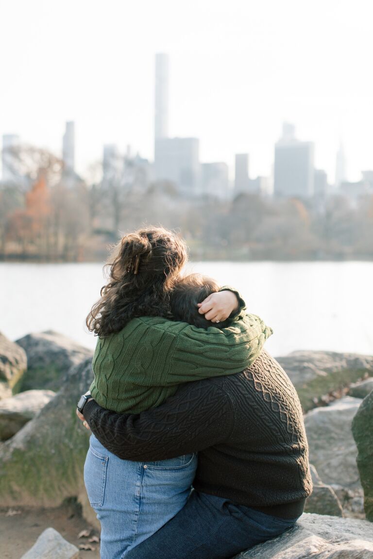Zach planned a perfect engagement surprise in Central Park. It was the happiest day ever!!!