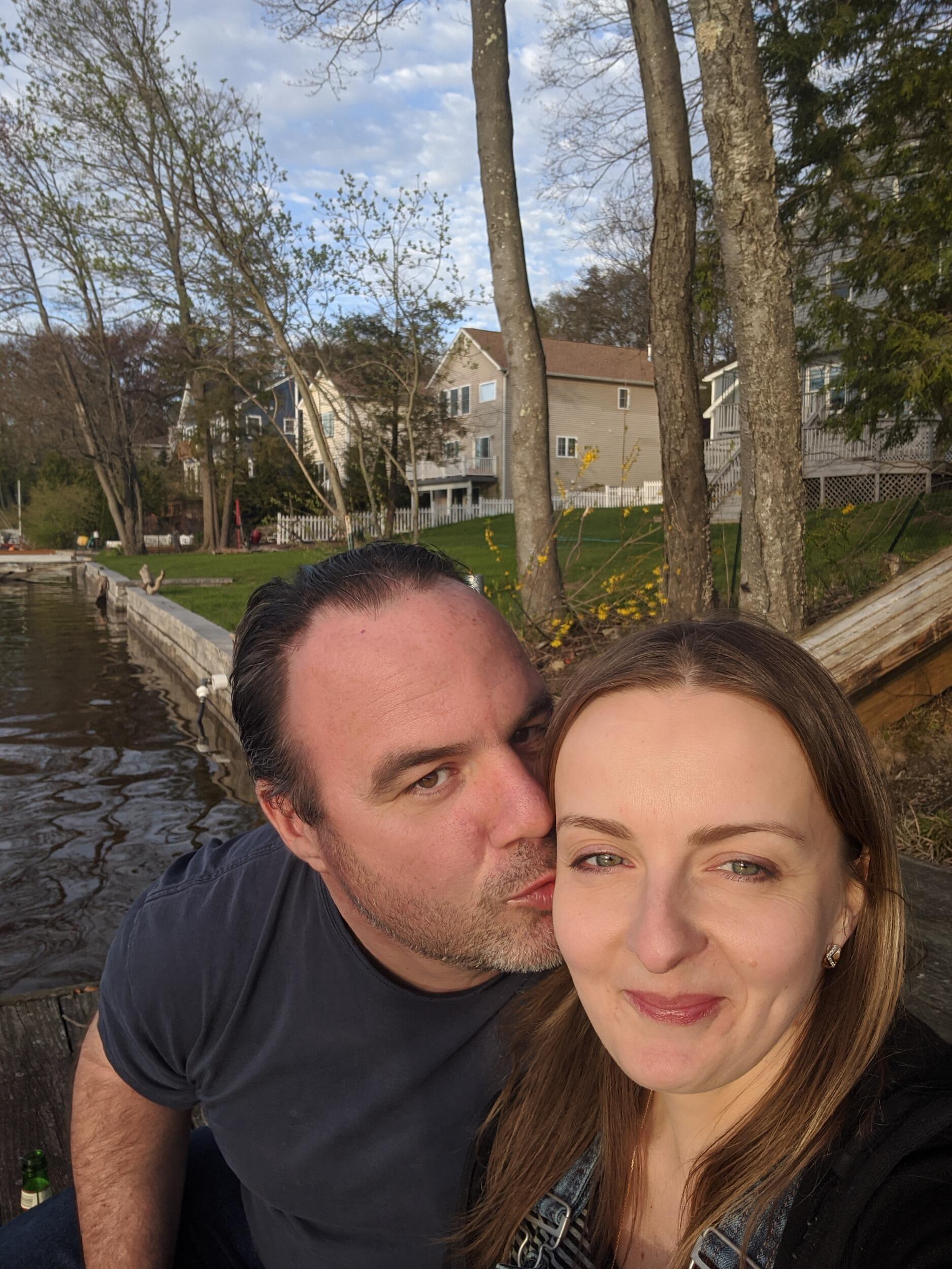 After the COVID shutdown, we found a getaway on the lake. 