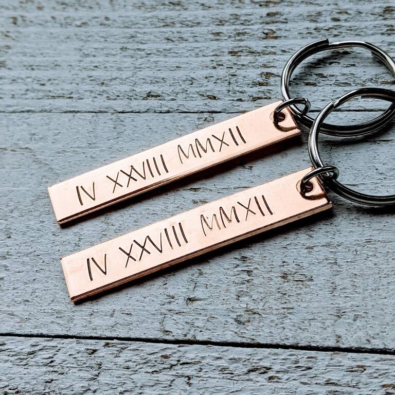 Custom numerical keychains