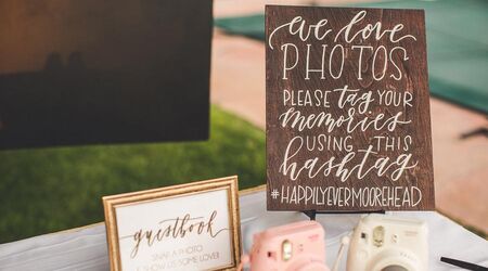 pretty-pink-and-navy-city-wedding-polaroid-guest-book - The Wedding Playbook