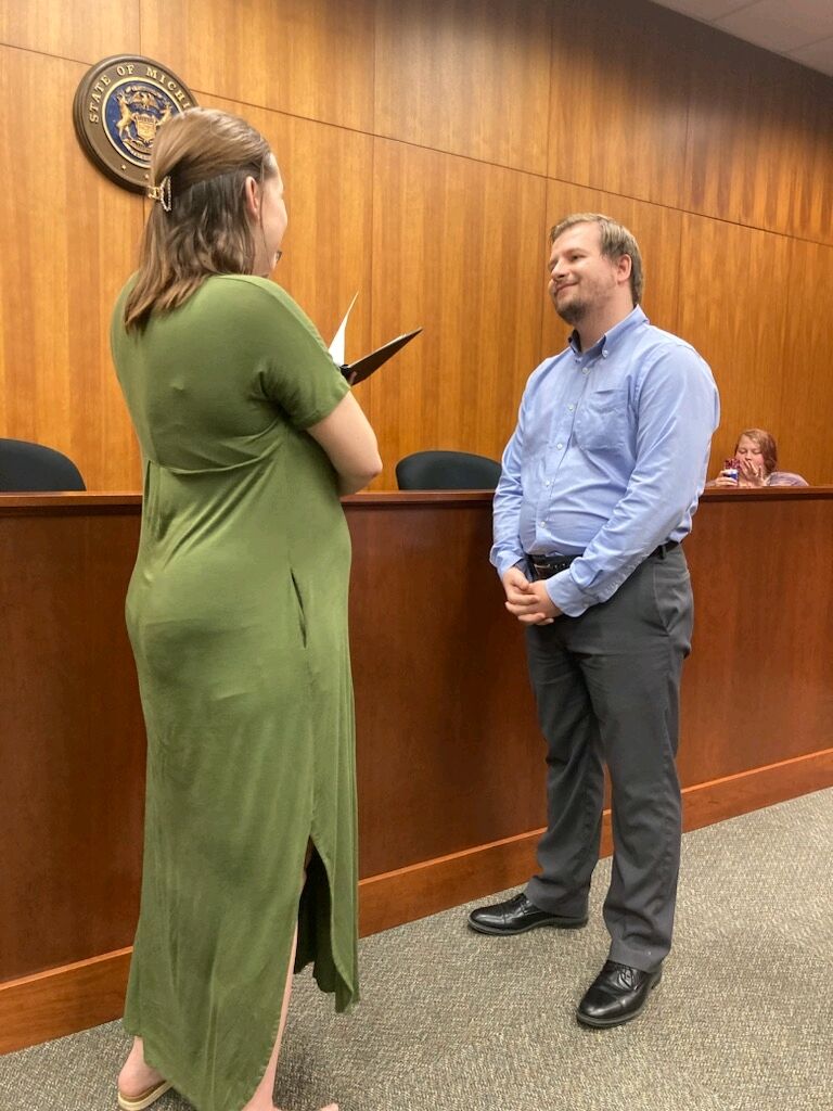 We got married at the courthouse on September 1st,2023.