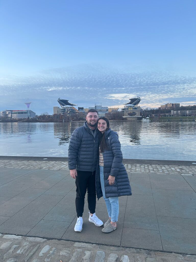 Quick trip to Point Park, in Pittsburgh. This will forever be one of our favorite spots! 💍