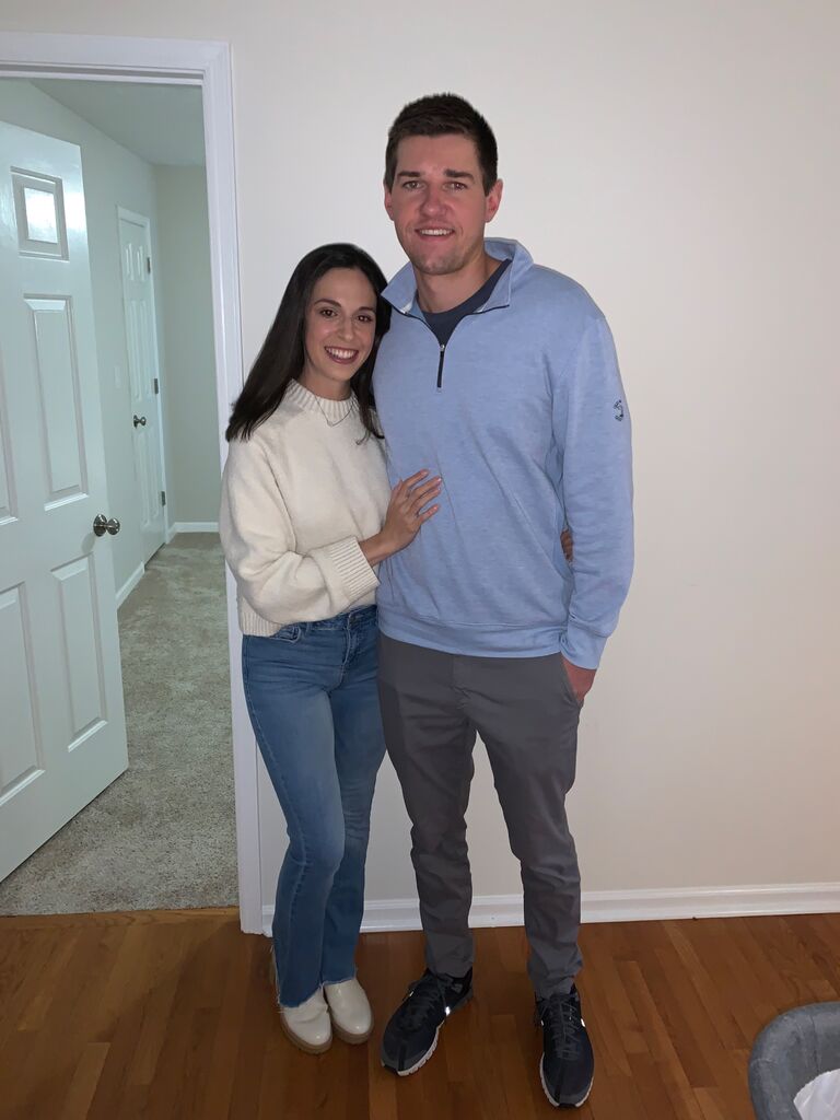Mom and dad's first date night out after Ava was born!