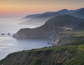 Big Sur Honeymoon - Rugged coastal headlands of Big Sur California