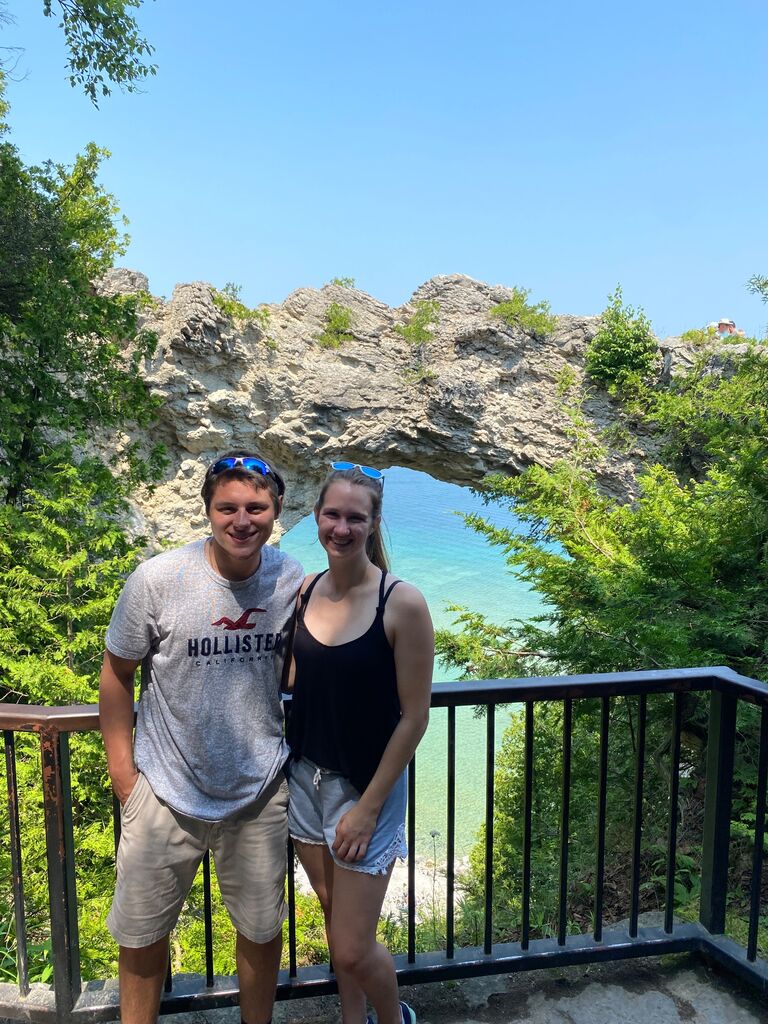 Angela visits Michigan for the first time 