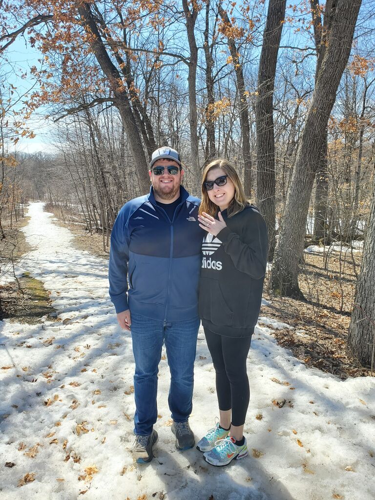 She said yes!