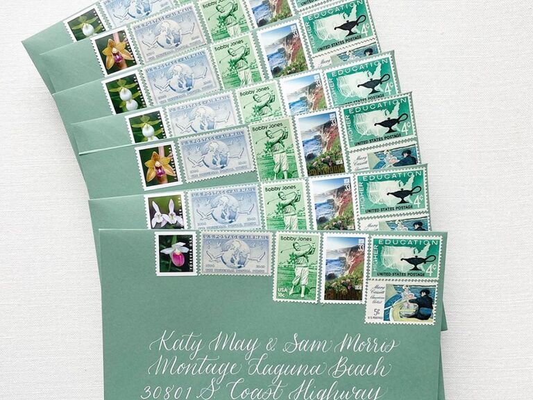 How to Use Vintage Stamps