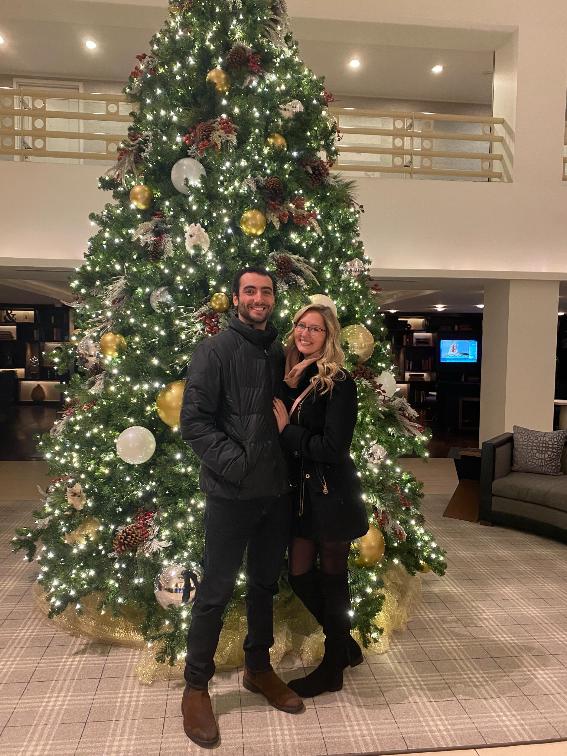 Our First Christmas, Boston, MA