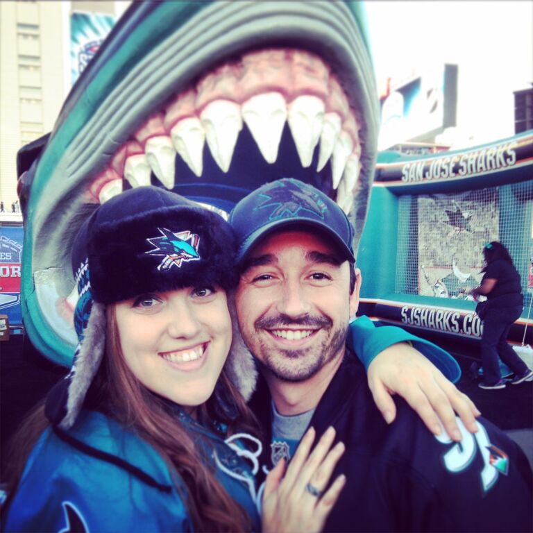 Sharks first winter classic game at Levi's Stadium