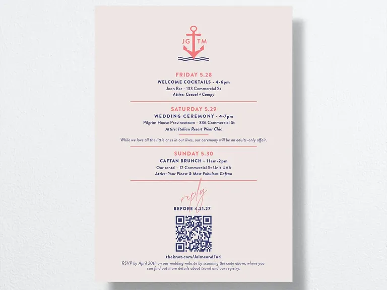 How to Easily Create &amp; Add a QR Code to Your Wedding Invitations