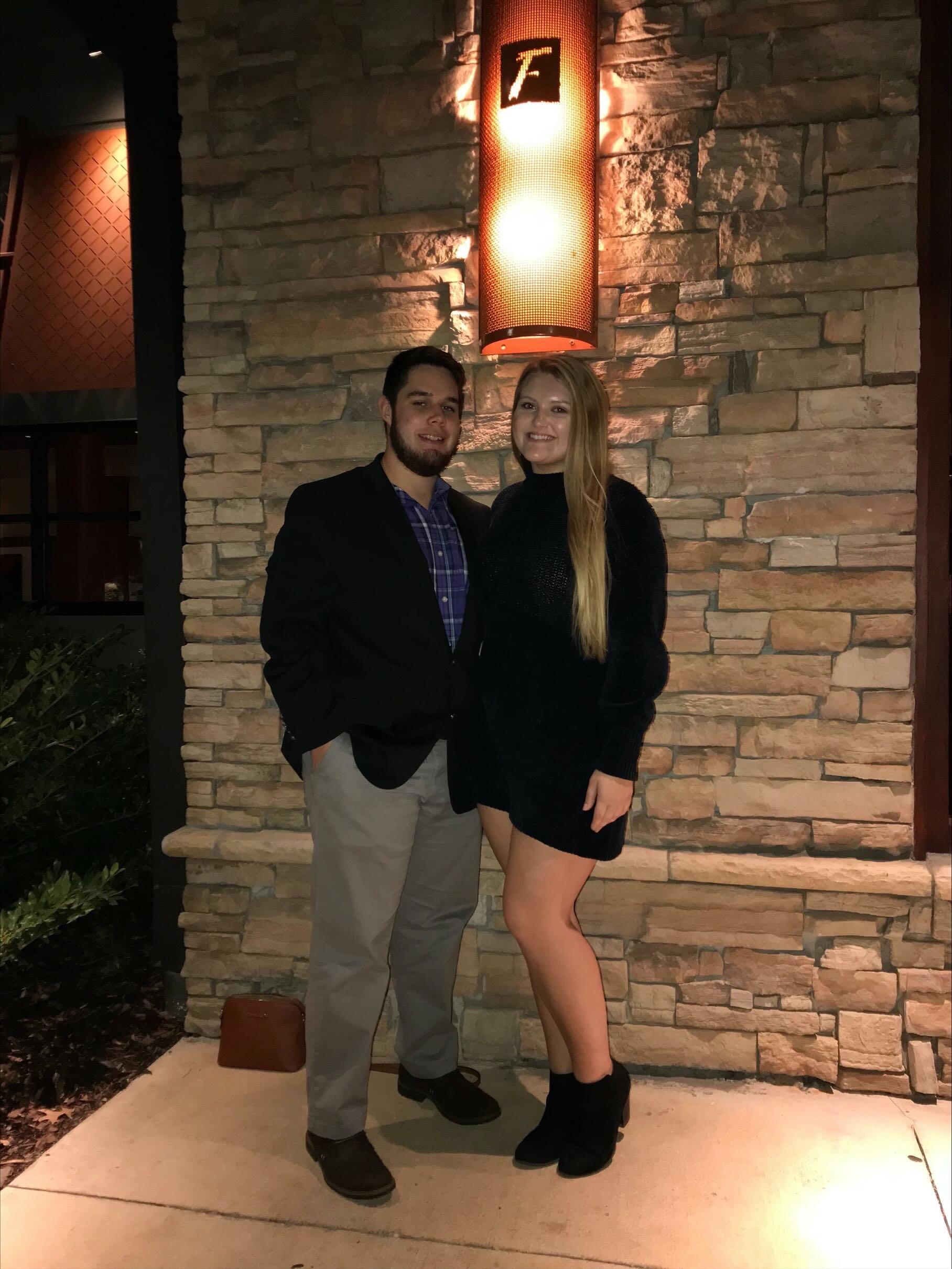 Our six month anniversary and the night Joey said "I love you" for the first time