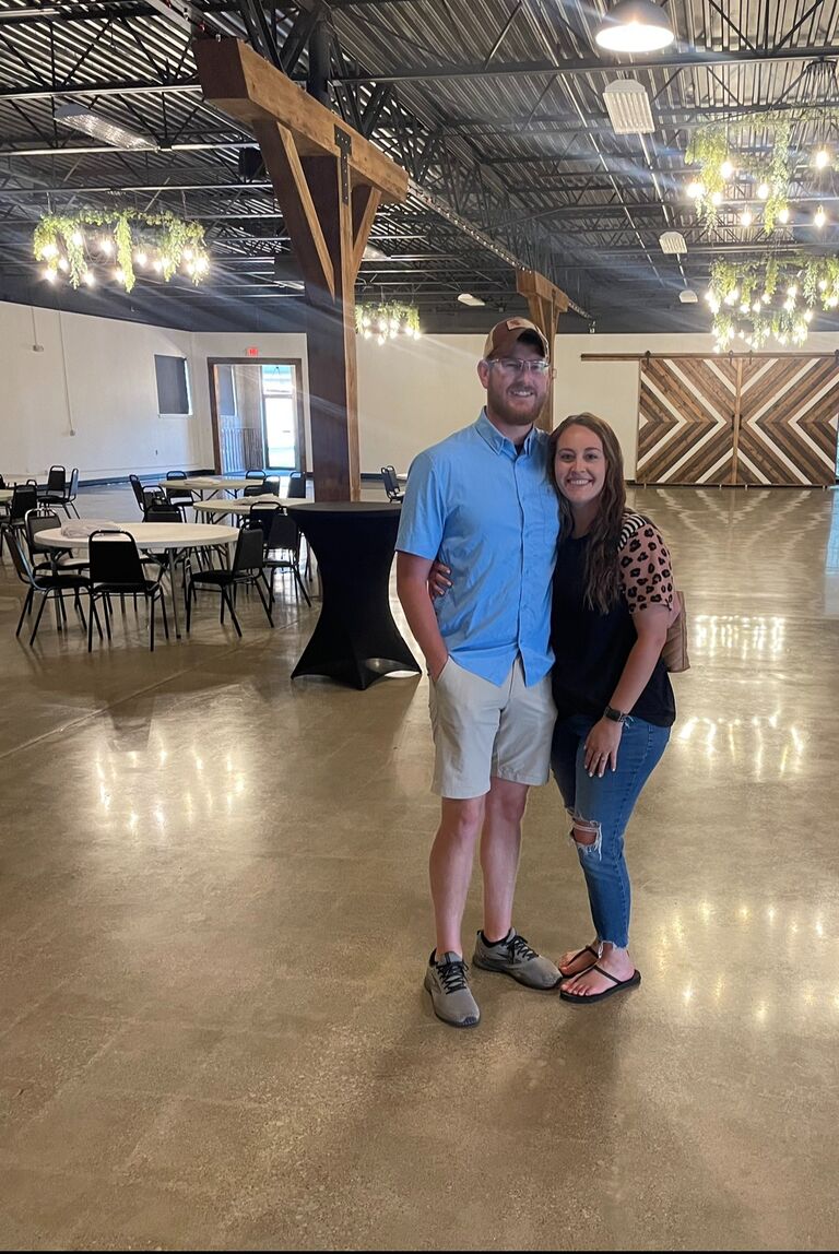 Picking our wedding venue.