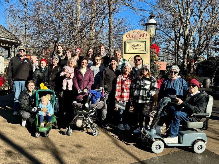 Colin came with my moms side of the family down to Silver Dollar City over New Years weekend!