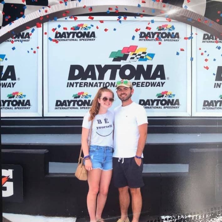 Our first vacation together with Dalton's family, Daytona Beach, FL