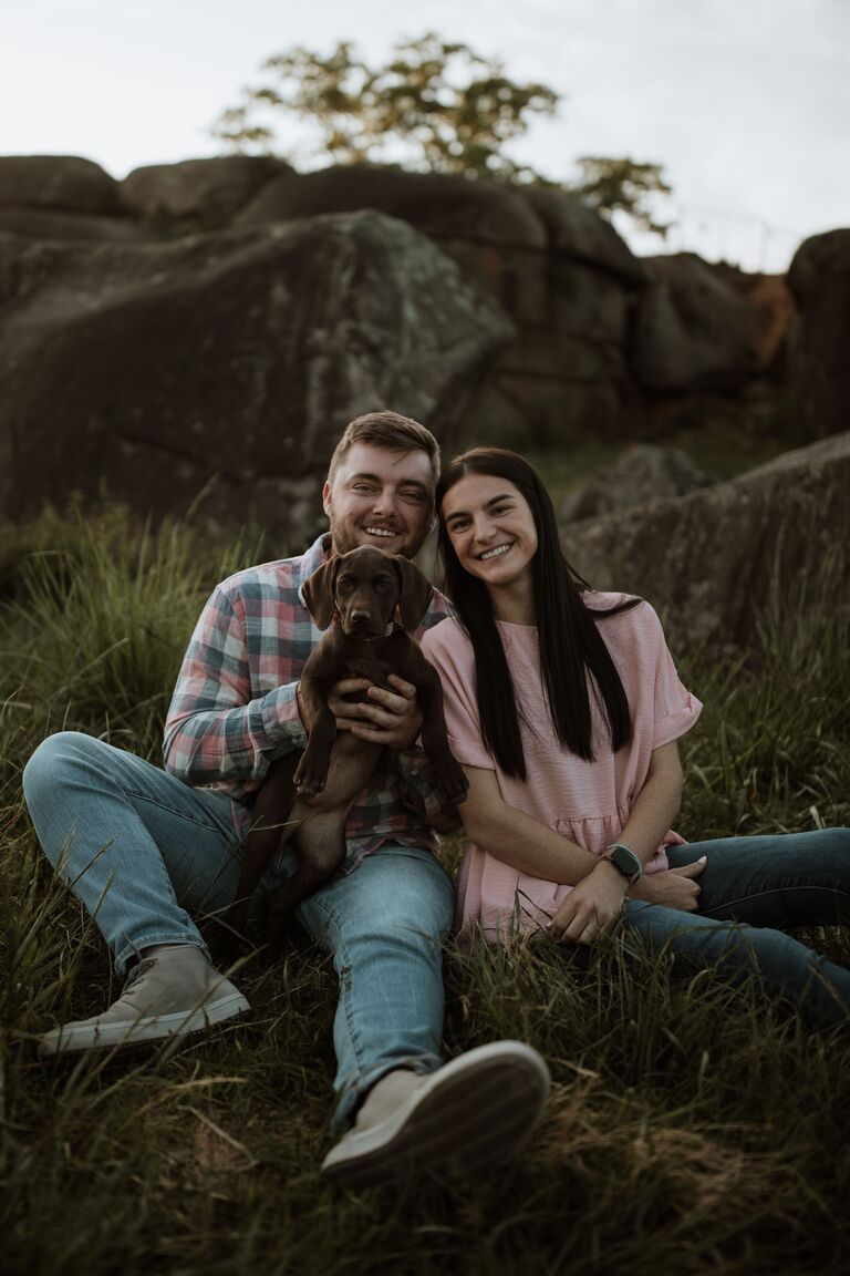 We welcomed Sid the pup to our little family!
