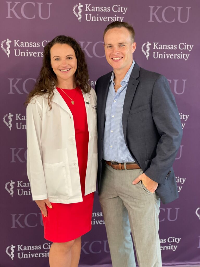 Received my white coat and started medical school