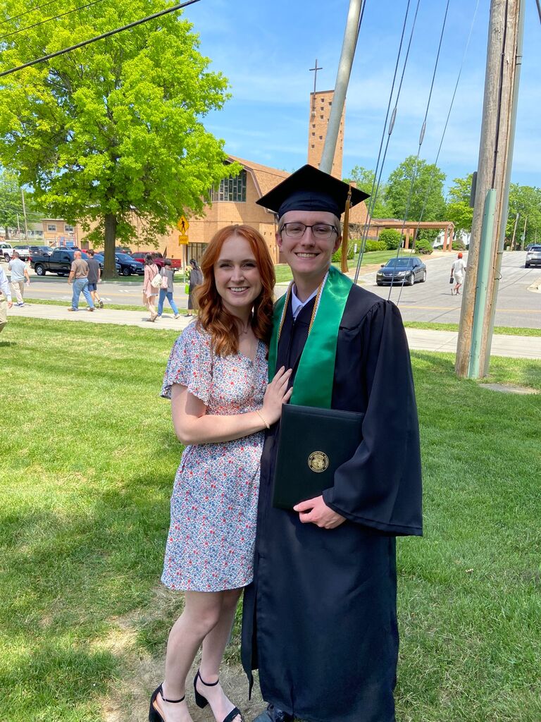 Zach graduated from S&T with a Bachelor's in Chemical Engineering!