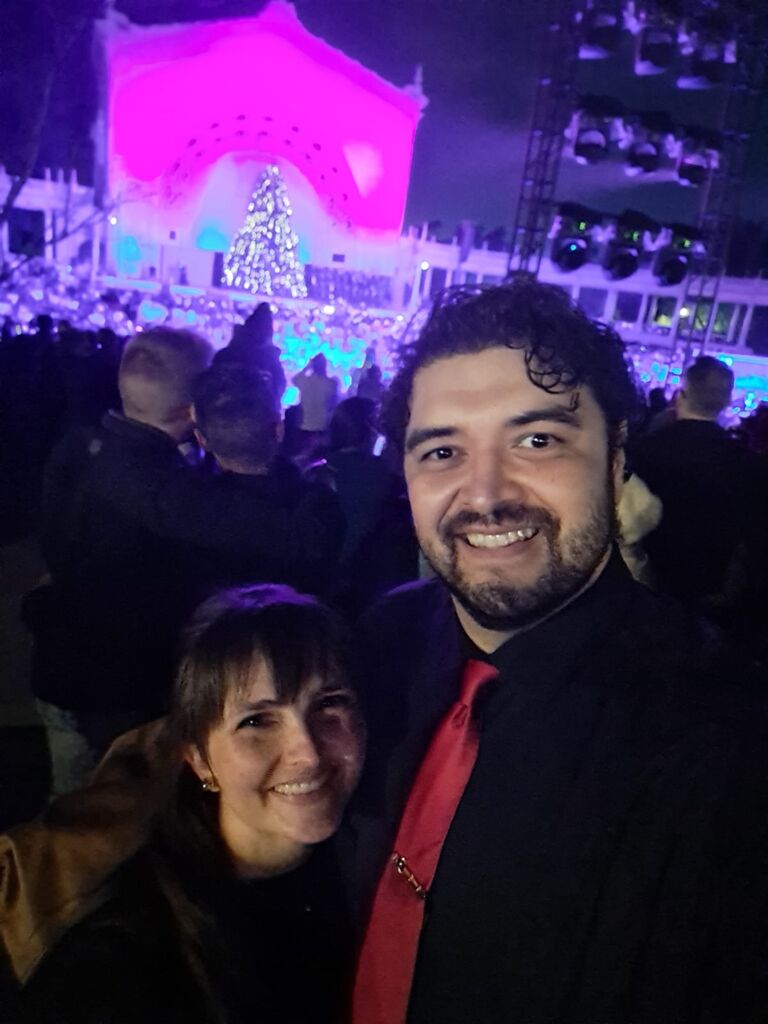 Our First Christmas Together at Balboa Park's December Nights