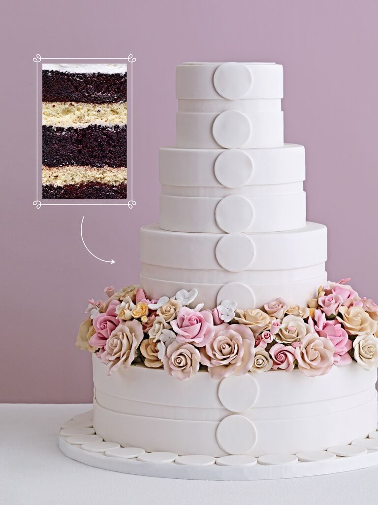 Standout Wedding Cakes (With Serious Fillings)