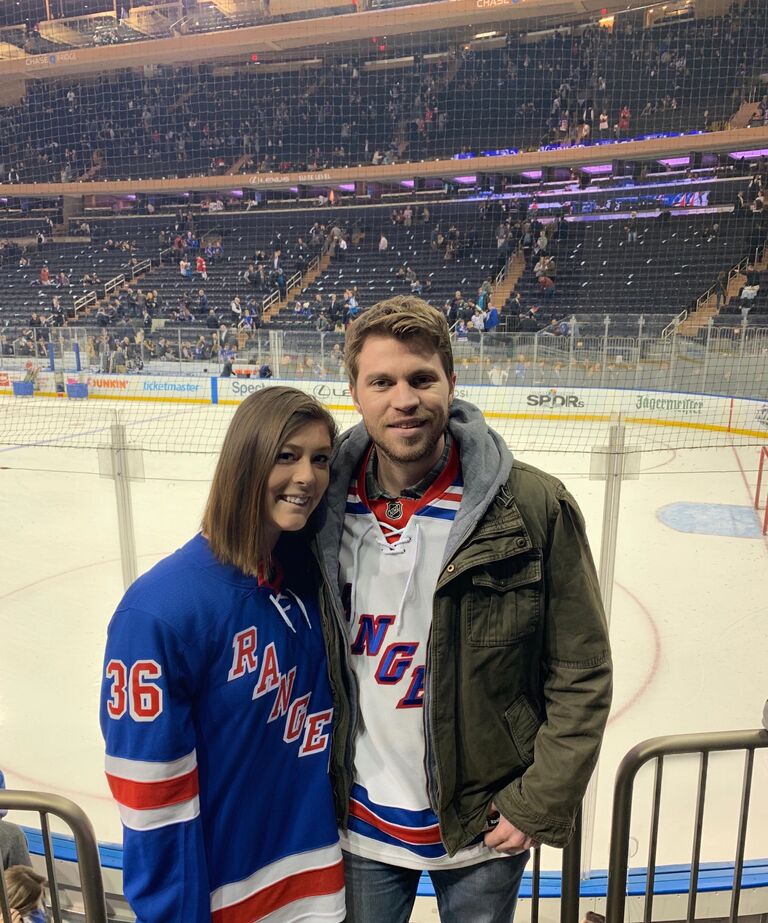 First hockey game date!