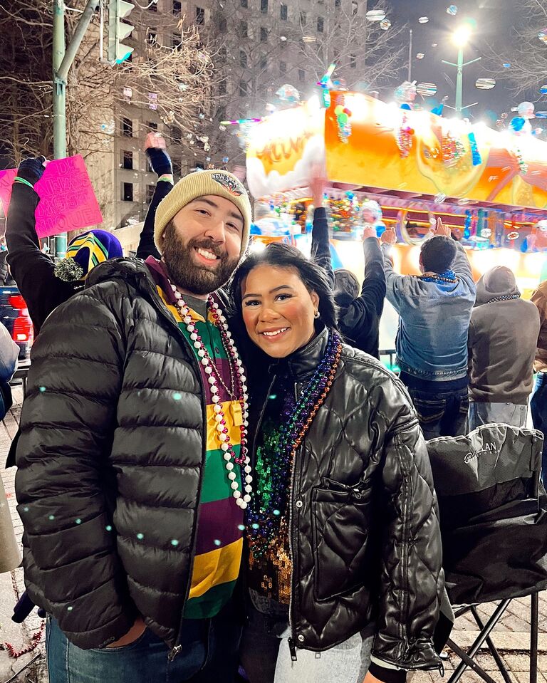 Celebrated another Mardi Gras season together!