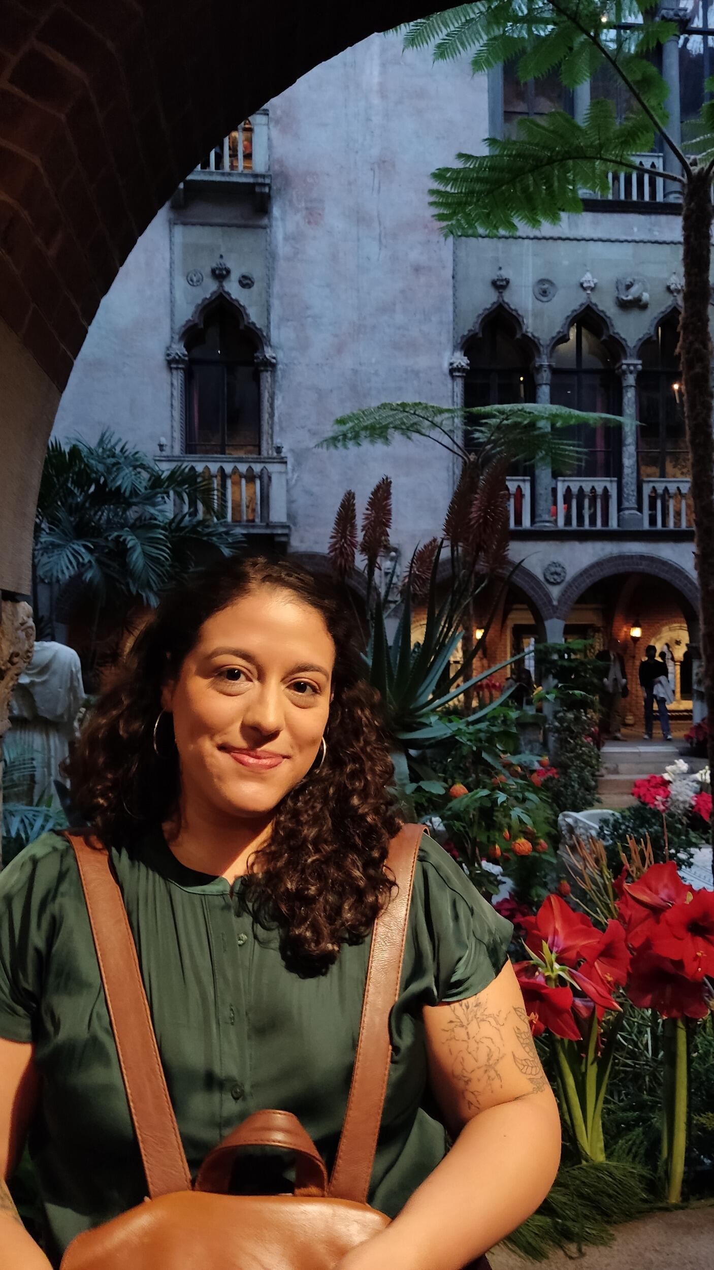 A trip to the Isabella Stuart-Gardner Museum in Boston. One of Joyce's favorite places in the city, and the source of her LinkedIn photo. 