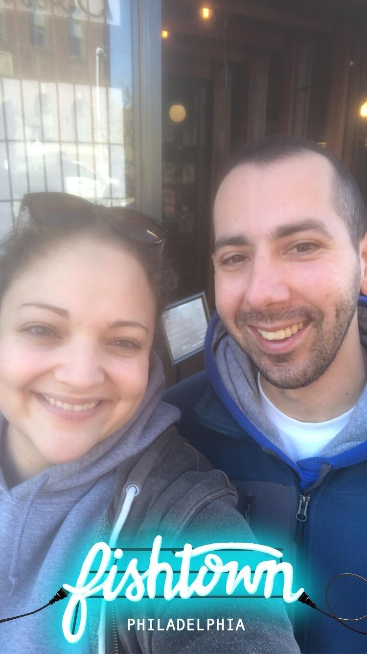 Celebrating 2 years at our favorite coffee shop
