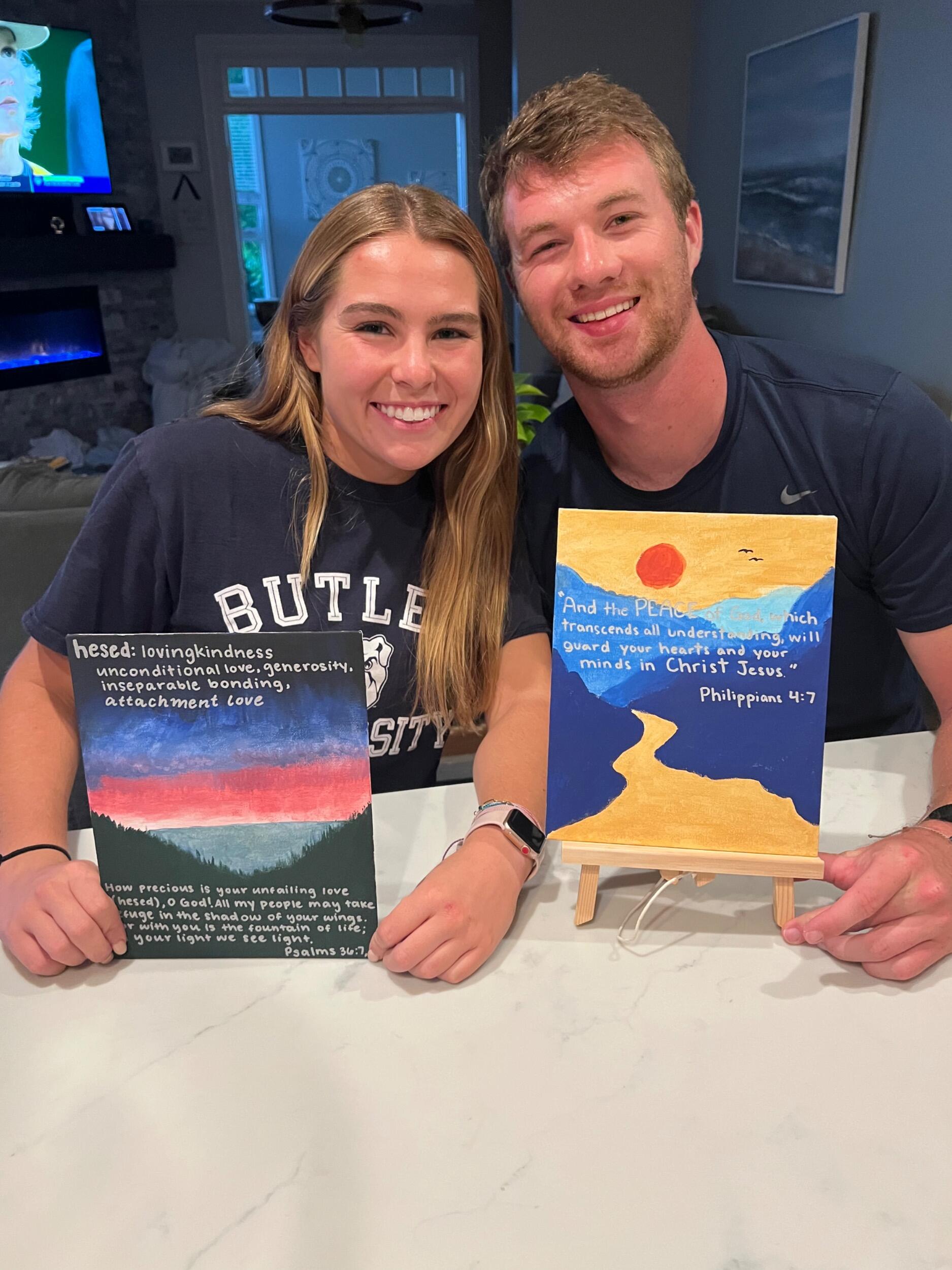 Date night- canvas painting!